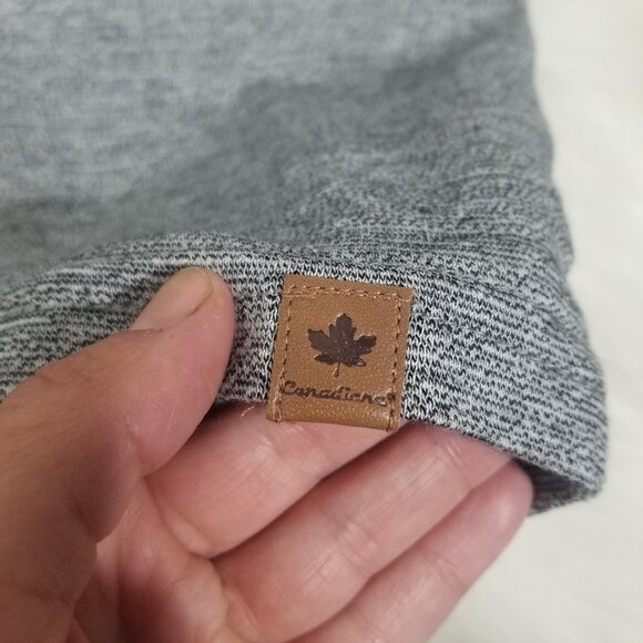 Canada NEW Gray Graphic 100% Cotton Boys Kids Tank Top Shirt NWT Sz Large 10/12 - Picture 5 of 11